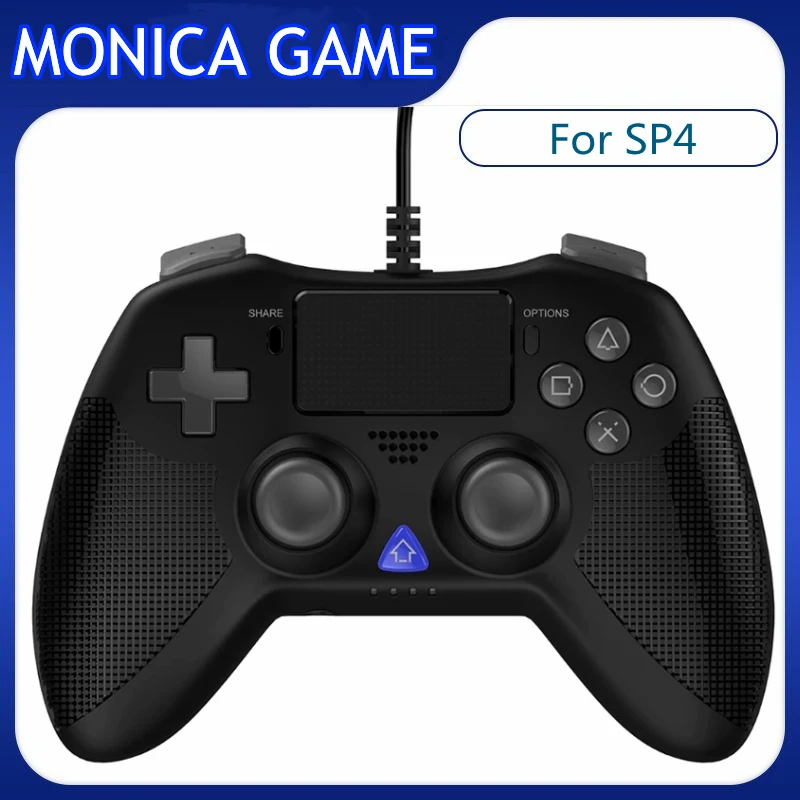 Проводной геймпад для PS4 ПК игровой контроллер джойстик Pro Dualshock 4 аксессуары