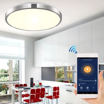 Smart Ceiling Lights LED Multiple Scenario Dimmable Panel Lamp WiFi Voice Remote Control Lighting Home Bedroom Balcony Lamps
Smart Ceiling Lights LED Multiple Scenario Dimmable Panel Lamp WiFi Voice Remote Control Lighting Home Bedroom Balcony Lamps