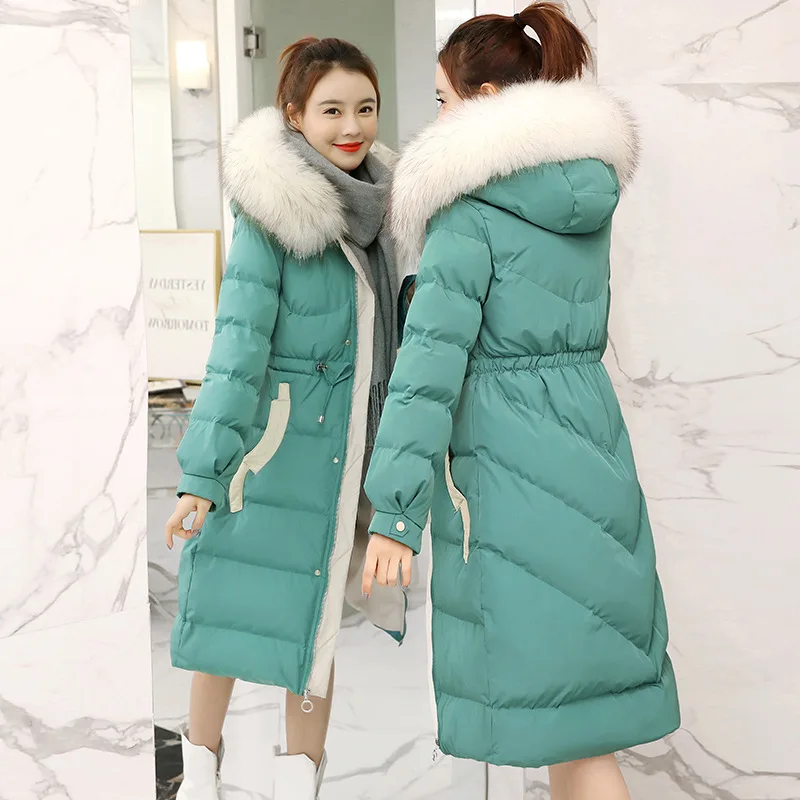2019 Winter New Style Korean-style Waist Hugging Slimming Mid-length Large Fur Collar Cotton-padded Clothes Women's Thick CHIC C
2019 Winter New Style Korean-style Waist Hugging Slimming Mid-length Large Fur Collar Cotton-padded Clothes Women's Thick CHIC C