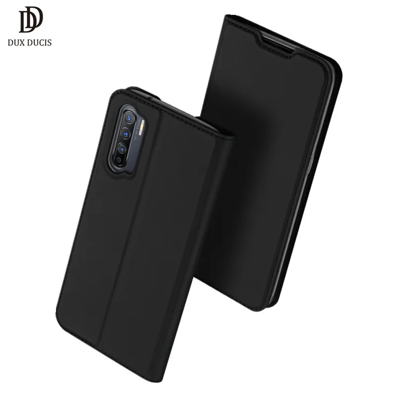 Роскошный кожаный бумажник книжка из ПУ кожи чехол для OPPO Reno3 CPH2043 телефона сумки
