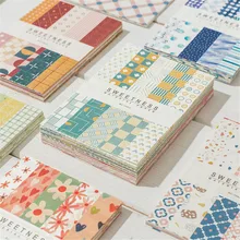 50 Pcs Creative Tearable Hand Account Material Paper Note DIY Decoration Background Collage Retro Base Paper Kawaii Stationery
50 Pcs Creative Tearable Hand Account Material Paper Note DIY Decoration Background Collage Retro Base Paper Kawaii Stationery