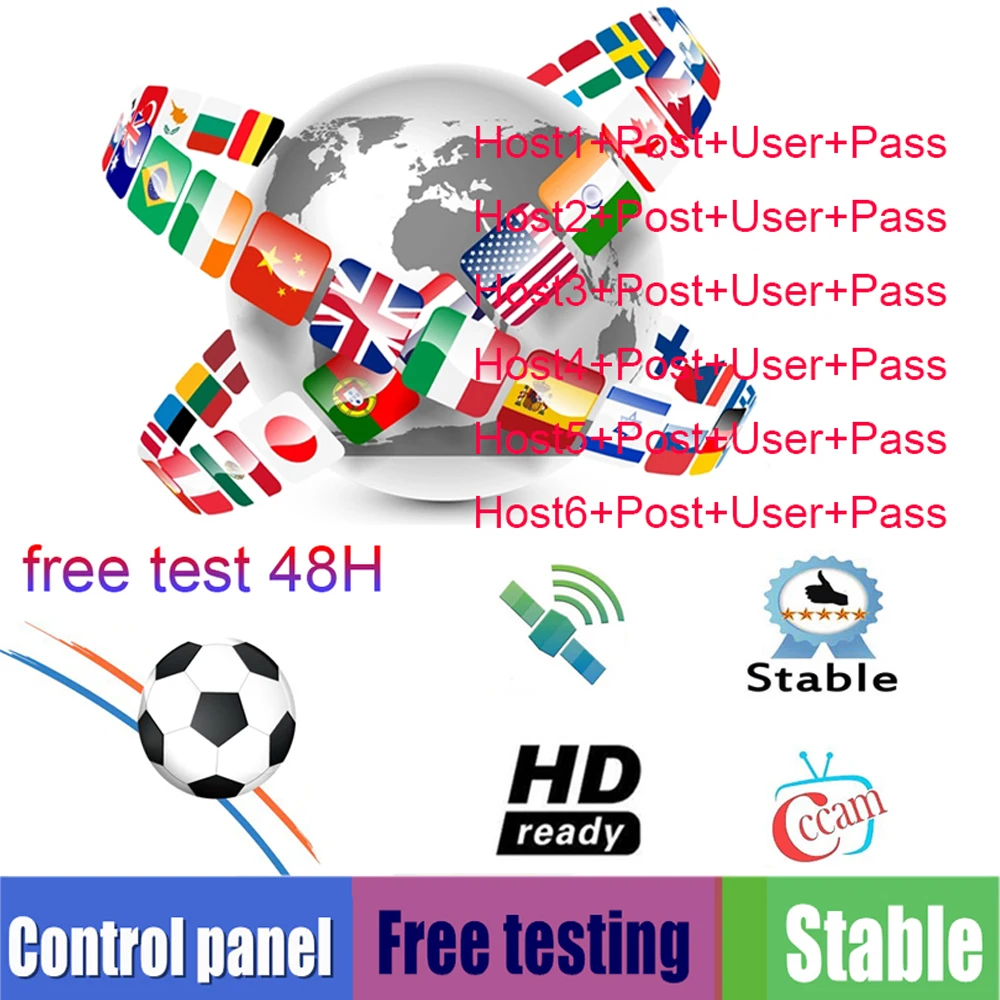 Spain Server HD CCcam Cline Codigos Cccams espa a stable Poland Portugal Germany Cccams For TV Receiver best control panel
Spain Server HD CCcam Cline Codigos Cccams espa a stable Poland Portugal Germany Cccams For TV Receiver best control panel