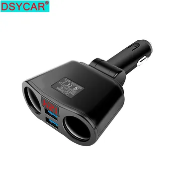 DSYCAR 1Pcs Car Charger Adapter Splitter with LED Battery Voltage Display 12V-24VDC Dual USB Car Charger for All Devices IOS
DSYCAR 1Pcs Car Charger Adapter Splitter with LED Battery Voltage Display 12V-24VDC Dual USB Car Charger for All Devices IOS