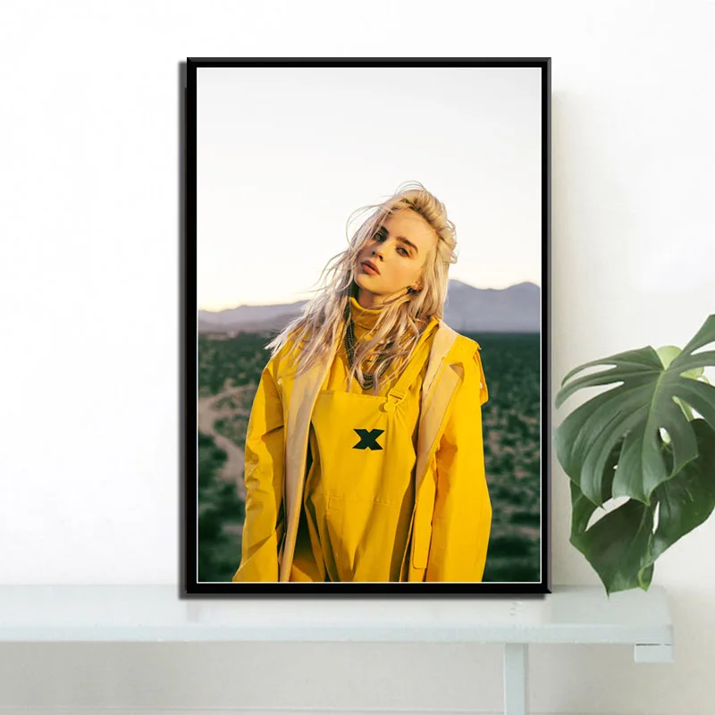 Billie Eilish Ocean Eyes Pop Music Singer Star Model Art Painting Silk Canvas Poster Wall Home Decor Artwork
Billie Eilish Ocean Eyes Pop Music Singer Star Model Art Painting Silk Canvas Poster Wall Home Decor Artwork