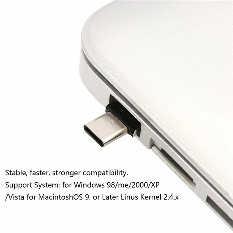 Адаптер Type C OTG многофункциональный преобразователь USB интерфейса в адаптер