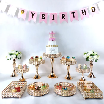 new arrive 2020 gold electroplate cake stand set Cupcake Display Stand Dessert Wedding Birthday Party Des
new arrive 2020 gold electroplate cake stand set Cupcake Display Stand Dessert Wedding Birthday Party Des