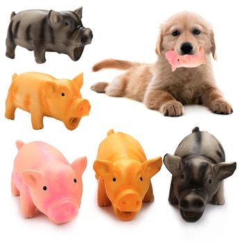 1PC Pet Chew Toys For Dog Training Pig Cute Popular Squeak Grunting Latex Squeaker Pet Toys
1PC Pet Chew Toys For Dog Training Pig Cute Popular Squeak Grunting Latex Squeaker Pet Toys