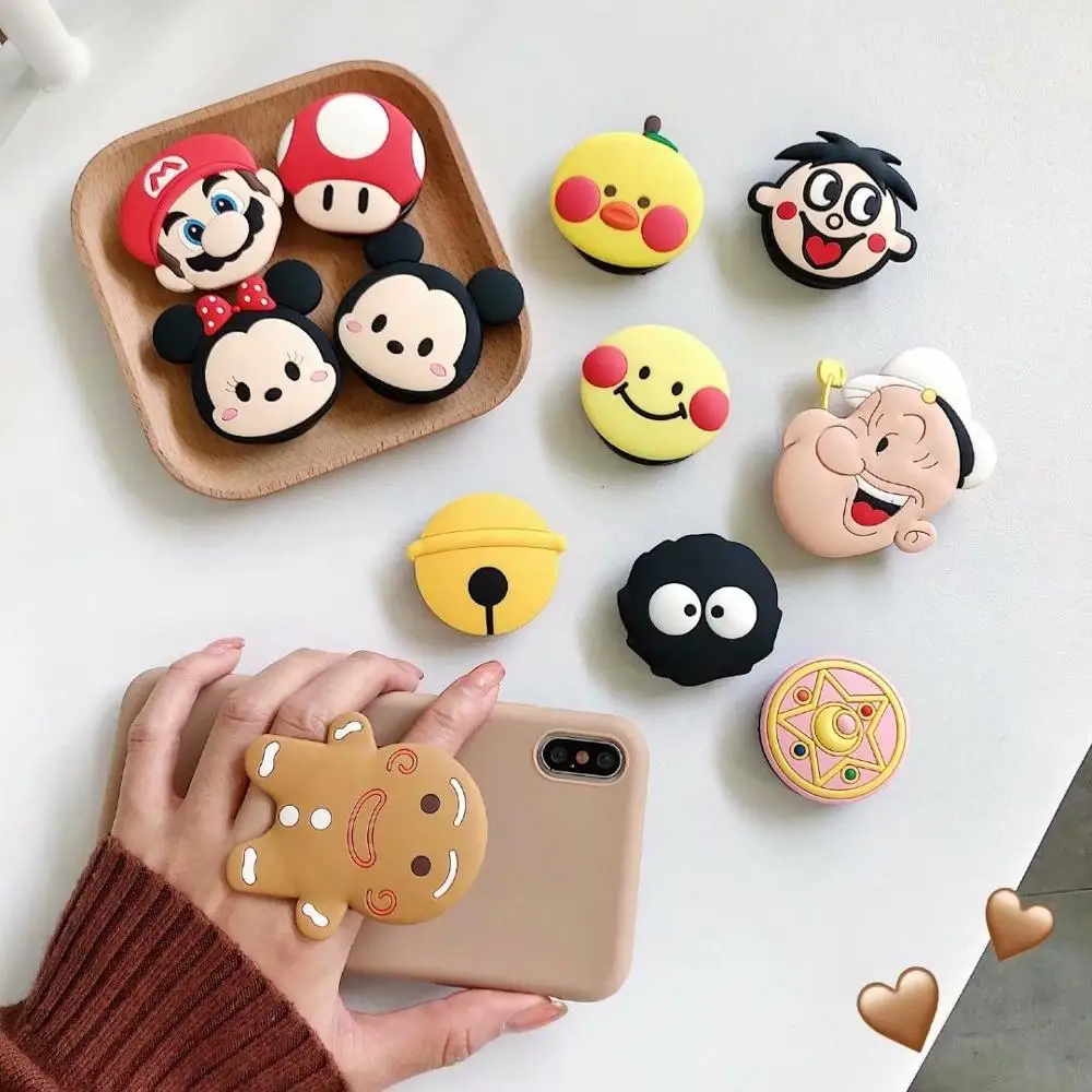 Cute Silicon Phone Hand Band Holder Universal Finger Ring Holder For IPhone XR 11 Huawei Samsung Xiaomi Push Pull Stand Bracket
Cute Silicon Phone Hand Band Holder Universal Finger Ring Holder For IPhone XR 11 Huawei Samsung Xiaomi Push Pull Stand Bracket