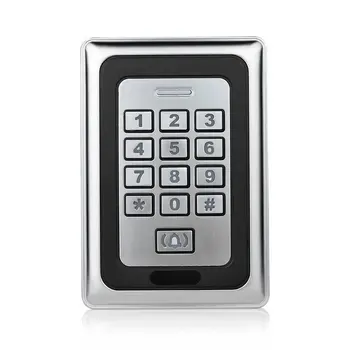 Id Card Access Control Machine Silver Metal Touch Access Controller Identification Card Password Access Controller
Id Card Access Control Machine Silver Metal Touch Access Controller Identification Card Password Access Controller