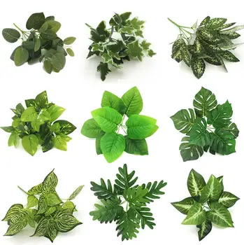 10pcs Creative Green Fern Leaves Artificial Plant Grass Fake Monstera Leaf Greenery Foliage Plant for Office Wedding Home Decor
10pcs Creative Green Fern Leaves Artificial Plant Grass Fake Monstera Leaf Greenery Foliage Plant for Office Wedding Home Decor