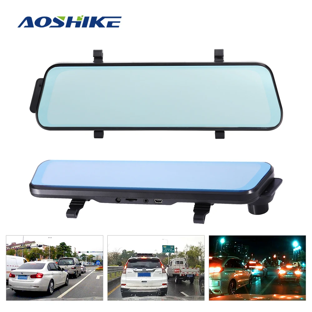 AOSHIKE Car DVR 10 Inch Rear View Mirror Touch Screen Night Vision 1080P Dash Cam Camera Video Recorder Auto Registrar Dash Cam
AOSHIKE Car DVR 10 Inch Rear View Mirror Touch Screen Night Vision 1080P Dash Cam Camera Video Recorder Auto Registrar Dash Cam