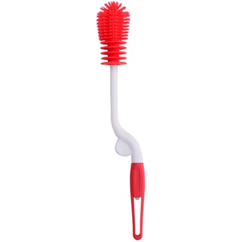 Washing Portable Food-grade Silicone Multi-functional Feeding-bottle Brush Long Handle Soft Cup Kitchen Scrubbing Cleaning Tool
Washing Portable Food-grade Silicone Multi-functional Feeding-bottle Brush Long Handle Soft Cup Kitchen Scrubbing Cleaning Tool