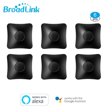6 PCS/Lot Broadlink RM4 Pro Smart Home Automation WiFi IR RF Universal Intelligent Remote Controller Work With Alexa Google Home
6 PCS/Lot Broadlink RM4 Pro Smart Home Automation WiFi IR RF Universal Intelligent Remote Controller Work With Alexa Google Home