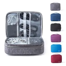 Travel Cable Bag Portable Digital USB Gadget Organizer Charger Wires Cosmetic Zipper Storage Pouch Kit Case Accessories Supplies
Travel Cable Bag Portable Digital USB Gadget Organizer Charger Wires Cosmetic Zipper Storage Pouch Kit Case Accessories Supplies