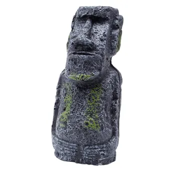 Easter Island Mini Statue Accessory Pipe Fish Tank Aquarium Decoration Ornament 
Easter Island Mini Statue Accessory Pipe Fish Tank Aquarium Decoration Ornament
