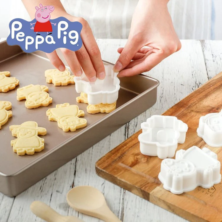 Peppa Pig Cake Cookie Cutter Plastic 3D Baking Mould Peppy Pig Cookie Cutter Set Cartoon Biscuit Baking Tools Decoration Tools
Peppa Pig Cake Cookie Cutter Plastic 3D Baking Mould Peppy Pig Cookie Cutter Set Cartoon Biscuit Baking Tools Decoration Tools