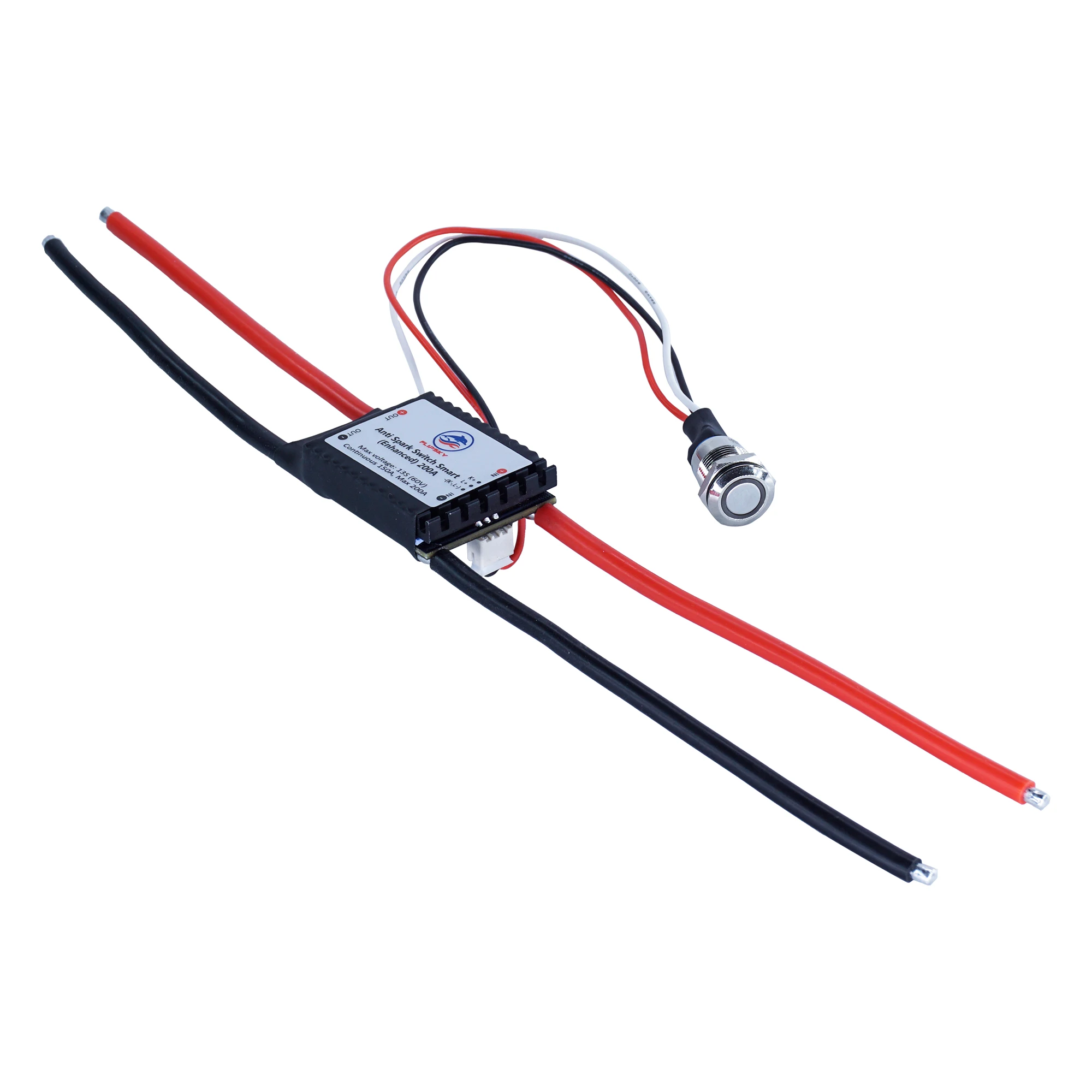 ESC Anti spark Switch Smart Enhanced 200A for Electric Skateboard /Ebike/ Scooter/Robots Professional Protection Button Switch
ESC Anti spark Switch Smart Enhanced 200A for Electric Skateboard /Ebike/ Scooter/Robots Professional Protection Button Switch