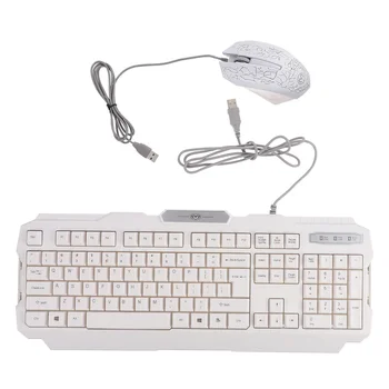1 Set USB Keyboard Gaming Mouse Waterproof Keyboard Keyboard Mouse Combo Computer Supply for Office Dorm Home
1 Set USB Keyboard Gaming Mouse Waterproof Keyboard Keyboard Mouse Combo Computer Supply for Office Dorm Home