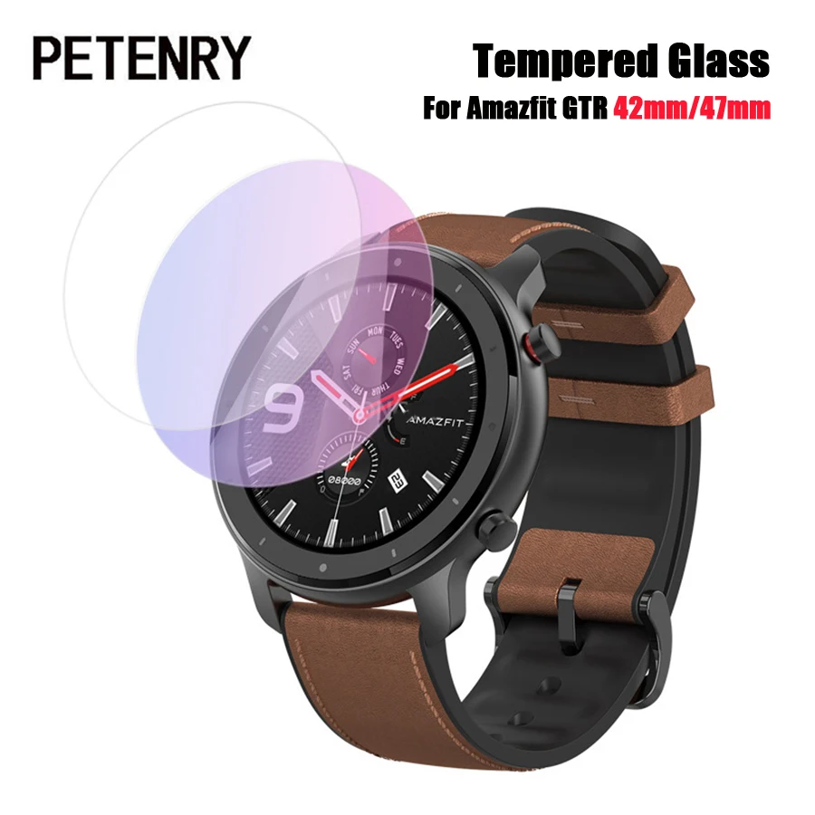 For Amazfit GTR Glass Film 9H 2.5D Explosion Proof Tempered Glass Screen Protector for Xiaomi Huami Amazfit GTR Watch 42mm 47mm
For Amazfit GTR Glass Film 9H 2.5D Explosion Proof Tempered Glass Screen Protector for Xiaomi Huami Amazfit GTR Watch 42mm 47mm