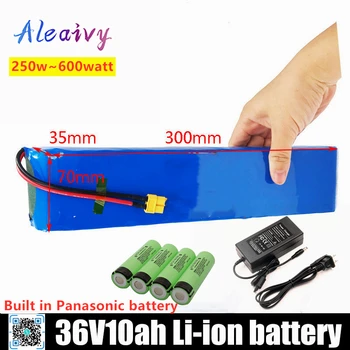 Aleaivy 36V 10Ah 600watt 10S3P lithium ion battery pack 20A BMS For xiaomi mijia m365 pro ebike bicycle scoot XT60 T plug
Aleaivy 36V 10Ah 600watt 10S3P lithium ion battery pack 20A BMS For xiaomi mijia m365 pro ebike bicycle scoot XT60 T plug