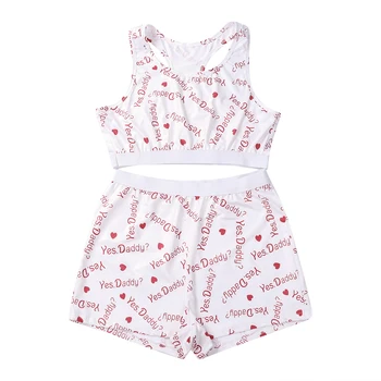 Women Sexy Pajamas Sets Print Slim Sleeveless Vest Nightwear Ladies Tops+Nightwear Shorts Femme Sleepwear
Women Sexy Pajamas Sets Print Slim Sleeveless Vest Nightwear Ladies Tops+Nightwear Shorts Femme Sleepwear