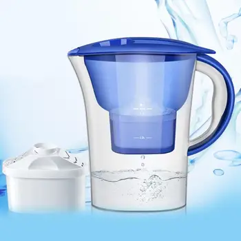 Water Purifier Filter Kettle Pure Water Pitcher 2.5L ABS Healthy Effective Home Drinking Disinfection Hydrogen Kitchen
Water Purifier Filter Kettle Pure Water Pitcher 2.5L ABS Healthy Effective Home Drinking Disinfection Hydrogen Kitchen