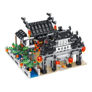 Chinese style Mini Street Scene Architecture Building Blocks Classic Landmark Model Figure Set Education Diy Toy for children
Chinese style Mini Street Scene Architecture Building Blocks Classic Landmark Model Figure Set Education Diy Toy for children