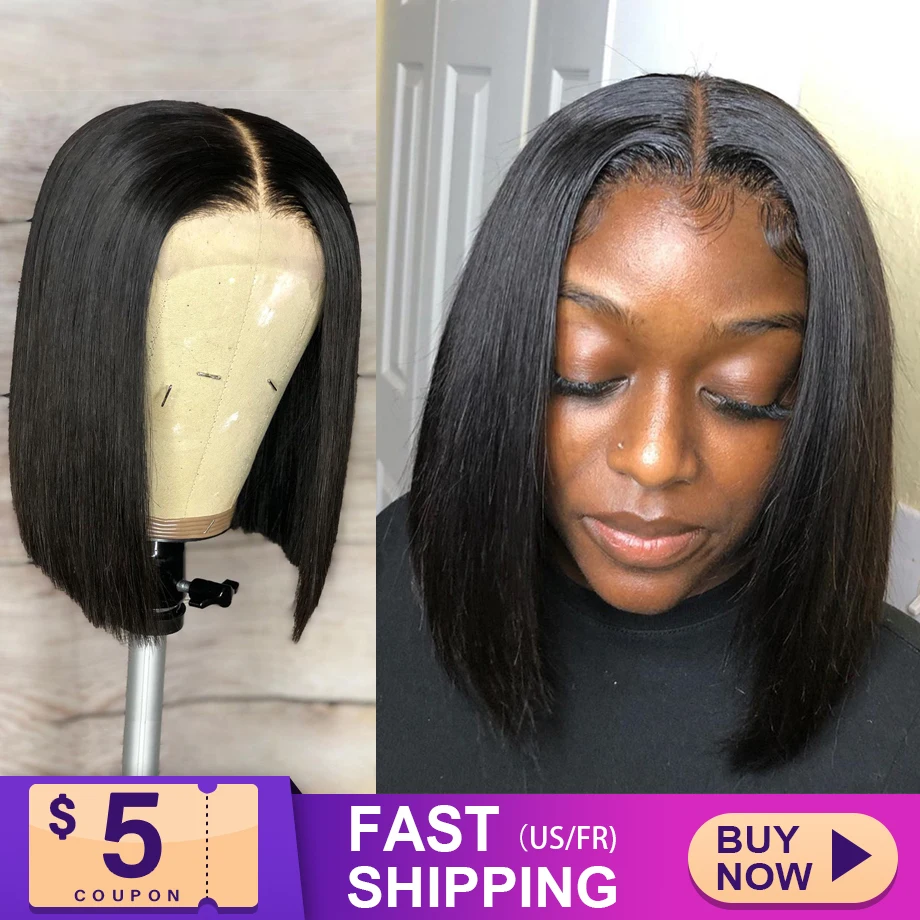 Short Wig Bob Lace Front Wigs Human Hair Straight Brazilian Wigs For Black Women Frontal Full Hd 4x4 Closure Wig With Baby Hair
Short Wig Bob Lace Front Wigs Human Hair Straight Brazilian Wigs For Black Women Frontal Full Hd 4x4 Closure Wig With Baby Hair