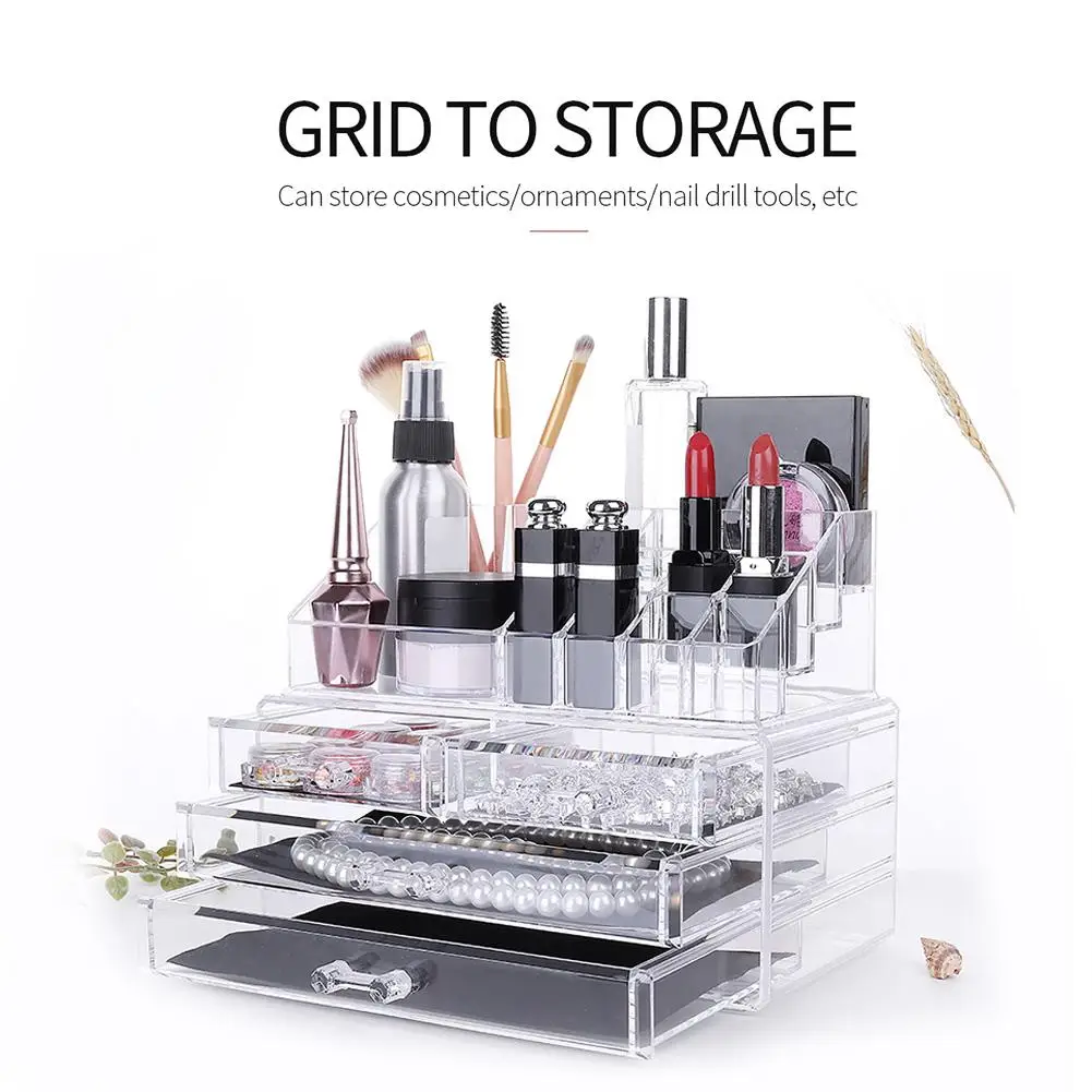 Multifunctional Transparent Acrylic Storage Box Drawer Type Storage Box Nail Tool
Multifunctional Transparent Acrylic Storage Box Drawer Type Storage Box Nail Tool