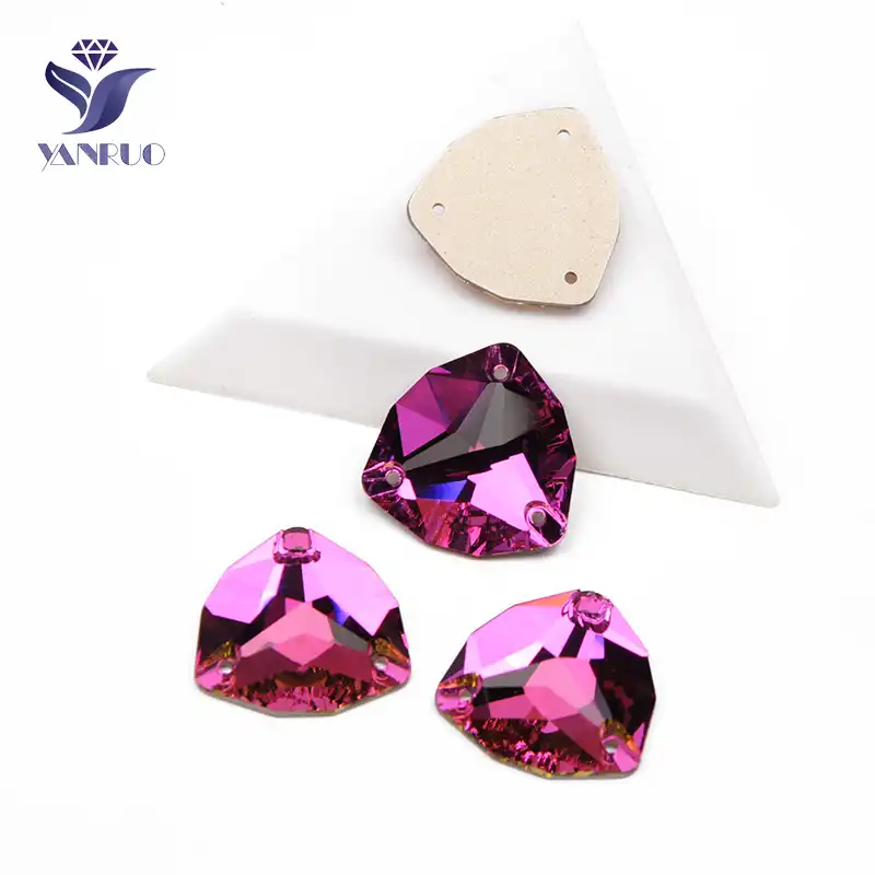 flat back strass glass stones craft gems sewing crystal