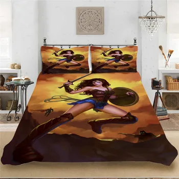 Wonder Woman DC Superhero 3D Digital Soft Bedding set Bedclothes Include Duvet Cover Pillowcase Print Home Textile Bed Linens
Wonder Woman DC Superhero 3D Digital Soft Bedding set Bedclothes Include Duvet Cover Pillowcase Print Home Textile Bed Linens