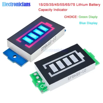 1S/2S/3S/4S/5S/6S/7S Series Lithium Battery Capacity Indicator Module 4 Level Electric Vehicle Battery Power Tester Li-po Li-ion
1S/2S/3S/4S/5S/6S/7S Series Lithium Battery Capacity Indicator Module 4 Level Electric Vehicle Battery Power Tester Li-po Li-ion