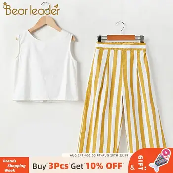 Bear Leader Summer Girls Clothing Sets Casual Children Tops Stripes Wide-leg Pants Outfits 2Pcs Kids Outfits 8 10 12 14 Year
Bear Leader Summer Girls Clothing Sets Casual Children Tops Stripes Wide-leg Pants Outfits 2Pcs Kids Outfits 8 10 12 14 Year