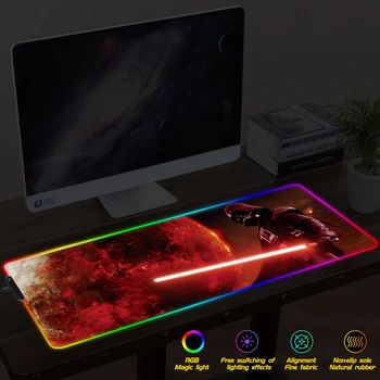 FFFAS Wars Large Gaming Mouse Pad Gamer Mousepad RGB Mouse Pad XXL Computer Mat LED Backlit Mat Mause Carpet Desk Mat
FFFAS Wars Large Gaming Mouse Pad Gamer Mousepad RGB Mouse Pad XXL Computer Mat LED Backlit Mat Mause Carpet Desk Mat