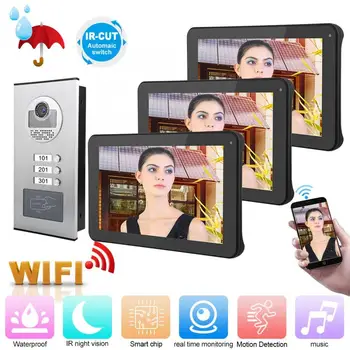 9in Smart Touch Screen Wireless WIFI Intercom Doorbell System Video Monitor App 100-240V
9in Smart Touch Screen Wireless WIFI Intercom Doorbell System Video Monitor App 100-240V