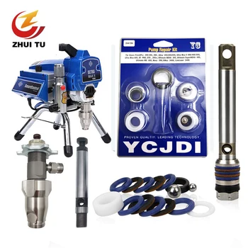 ZHUI TU Airless Sprayer Filter Pump Plunger Rod 695 795 Seal Gasket For For 390/395/490/495/1095/5900/7900 PC Series 
ZHUI TU Airless Sprayer Filter Pump Plunger Rod 695 795 Seal Gasket For For 390/395/490/495/1095/5900/7900 PC Series