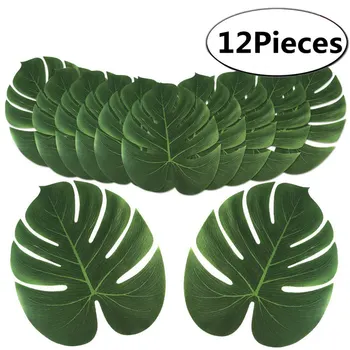 12 Pcs Big Artificial Tropical Palm Leaves Silk Leaf For Hawaiian Luau Theme Party Decor Wedding Birthday Home Table Decoration 
12 Pcs Big Artificial Tropical Palm Leaves Silk Leaf For Hawaiian Luau Theme Party Decor Wedding Birthday Home Table Decoration