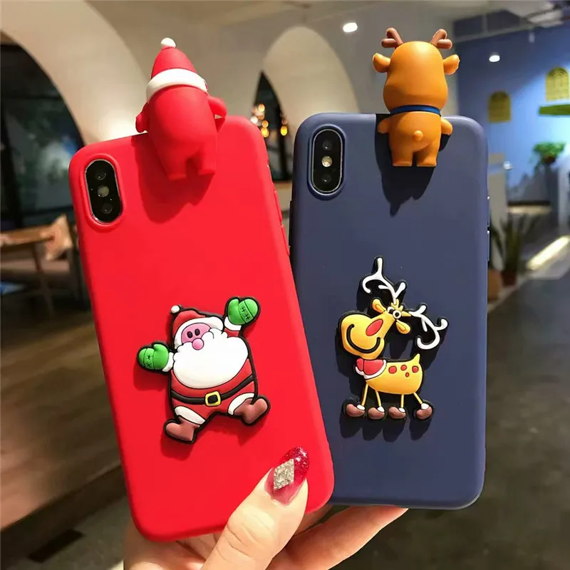 Merry Christmas 3D Cartoon Santa Claus Elk Soft TPU Cover Case For Xiaomi Redmi Mi Note 7 7A 8 8SE 9 9SE CC9 CC9E Lite MAX 3 Pro
Merry Christmas 3D Cartoon Santa Claus Elk Soft TPU Cover Case For Xiaomi Redmi Mi Note 7 7A 8 8SE 9 9SE CC9 CC9E Lite MAX 3 Pro