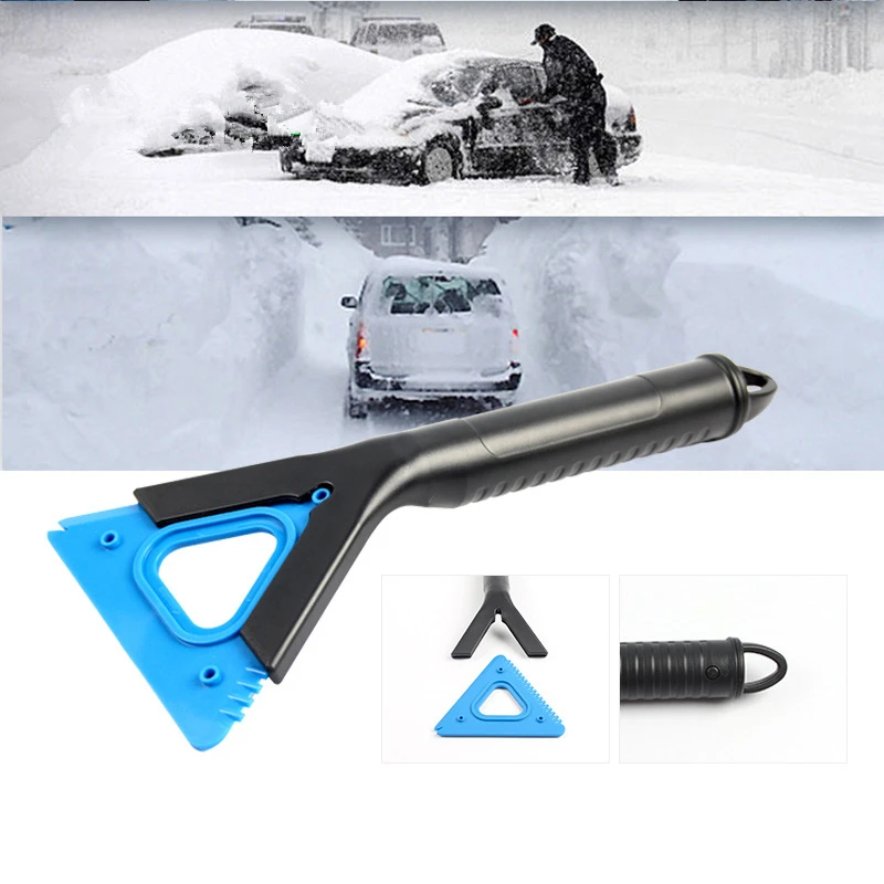 3-in-1 multifunctional detachable triangle plate deicing shovel, portable snow scraper car accessories detailing brush
3-in-1 multifunctional detachable triangle plate deicing shovel, portable snow scraper car accessories detailing brush