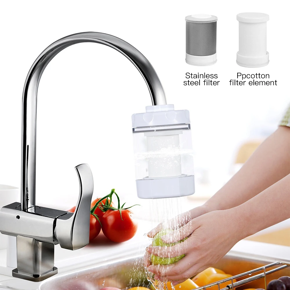 Home Faucet Filter Tap Water Purifier Portable High Efficiency Water Tube Percolator Kitchen Items
Home Faucet Filter Tap Water Purifier Portable High Efficiency Water Tube Percolator Kitchen Items