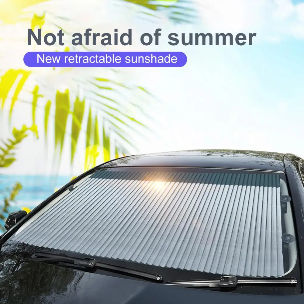 Car Sunshade Cover Heat Insulation Visor Windshield Cover Retractable Car sun visor Front Windshield Sunscreen Sun Shield CSV
Car Sunshade Cover Heat Insulation Visor Windshield Cover Retractable Car sun visor Front Windshield Sunscreen Sun Shield CSV