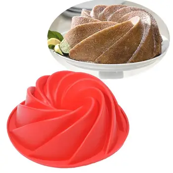 Household Baking Molds 9.76 Inch Large Spiral Shape Silicone Cake Mold Bread Pan, Tools Bakeware Baking B3V0
Household Baking Molds 9.76 Inch Large Spiral Shape Silicone Cake Mold Bread Pan, Tools Bakeware Baking B3V0