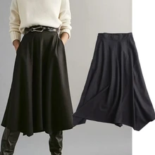 Dave&Di England Style Office Lady Fashion High Waist Irregular Winter Faldas Mujer Moda 2020 Long Skirt Women
Dave&Di England Style Office Lady Fashion High Waist Irregular Winter Faldas Mujer Moda 2020 Long Skirt Women