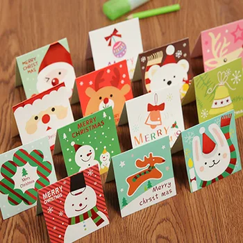 20PCS Funny Cute Merry Christmas Xmas Paper Greeting Blessing Cards with Envelope for Holiday Festival Party Supplies
20PCS Funny Cute Merry Christmas Xmas Paper Greeting Blessing Cards with Envelope for Holiday Festival Party Supplies