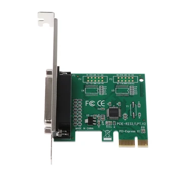 1Set Parallel Port DB25 25Pin LPT Printer to PCI-E Express Card Converter Adapter 1pc
1Set Parallel Port DB25 25Pin LPT Printer to PCI-E Express Card Converter Adapter 1pc