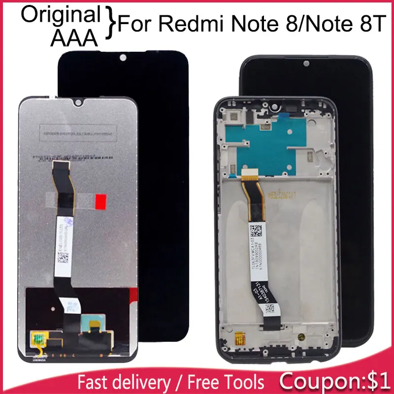6.3inch For Xiaomi Redmi Note 8 LCD Note8 LCD Display With Touch Screen Assembly For Xiaomi Redmi Note 8T LCD Screen
6.3inch For Xiaomi Redmi Note 8 LCD Note8 LCD Display With Touch Screen Assembly For Xiaomi Redmi Note 8T LCD Screen
