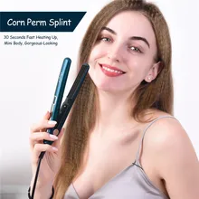 CkeyiN Mini Hair Crimper Ceramic Crimping Iron Fast Heat Corn Perm Splint Corrugated Hair Fluffy Curler Small Wave Curling Iron
CkeyiN Mini Hair Crimper Ceramic Crimping Iron Fast Heat Corn Perm Splint Corrugated Hair Fluffy Curler Small Wave Curling Iron