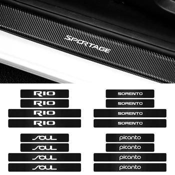 Car Styling 4PCS Carbon Fiber Door Plate Scuff Protection Stickers for KIA K2 K3 K5 ceed Sorento Sportage R Rio Soul Cadenza
Car Styling 4PCS Carbon Fiber Door Plate Scuff Protection Stickers for KIA K2 K3 K5 ceed Sorento Sportage R Rio Soul Cadenza