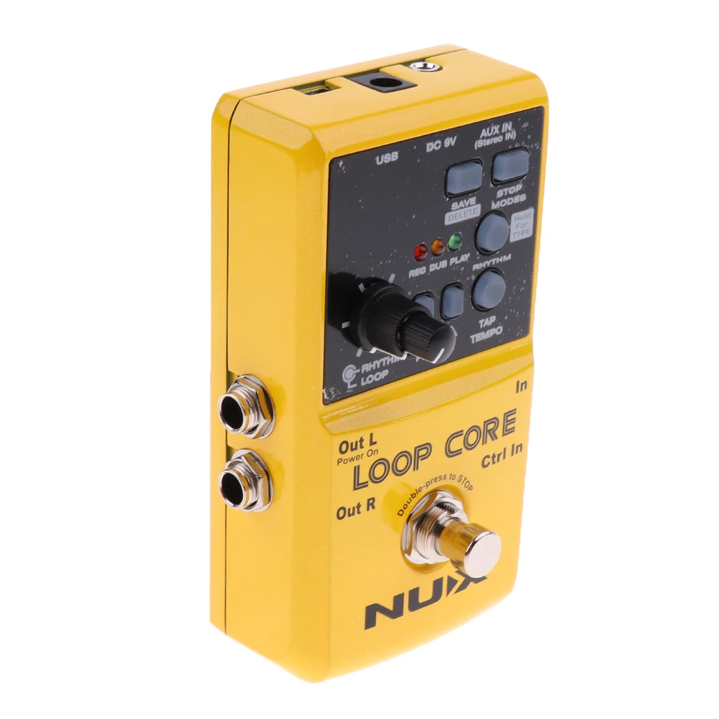 NUX Loop Core Guitar Effector 99 User Memories Processor for Accompaniment 12x6.5x3.3cm
NUX Loop Core Guitar Effector 99 User Memories Processor for Accompaniment 12x6.5x3.3cm