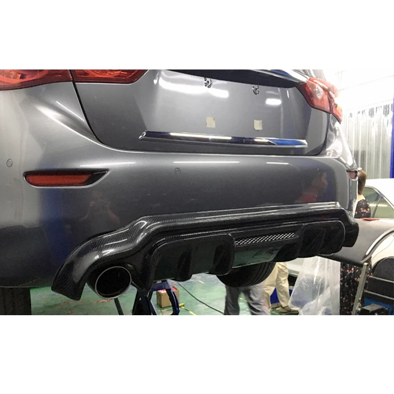 For Infiniti Q50 Q50L Spoiler 2014 2015 2016 2017 Q50 Car Decoration Black Carbon Fiber Rear Trunk Wing Spoiler Diffuser
For Infiniti Q50 Q50L Spoiler 2014 2015 2016 2017 Q50 Car Decoration Black Carbon Fiber Rear Trunk Wing Spoiler Diffuser
